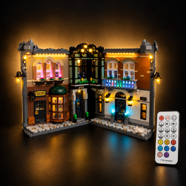 Light Kit Compatible with LEGO® Sherlock Holmes Book Nook Set 10351