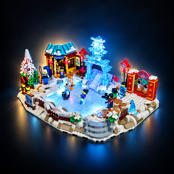 Light Kit Compatible with LEGO® Lunar New Year Ice Festival Set 80109