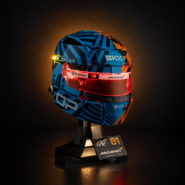 Light Kit For LEGO® McLaren F1 Team Oscar Piastri Helmet #43017