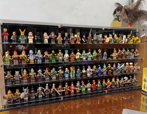 92 LEGO® Minifigures Wall Display Case