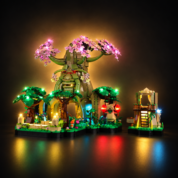 Light Kit Compatible with LEGO® Great Deku Tree 2-in-1 Set 77092