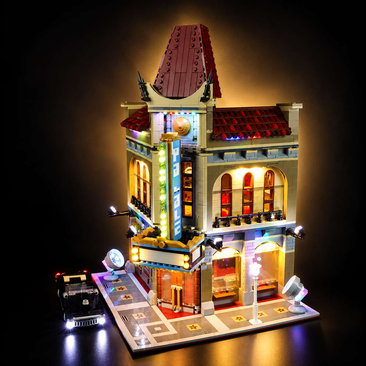 Light Kit Compatible with LEGO® Palace Cinema Set 10232