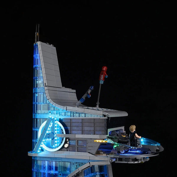 Light Kit Compatible with LEGO® Marvel Avengers™ Tower Set 76269