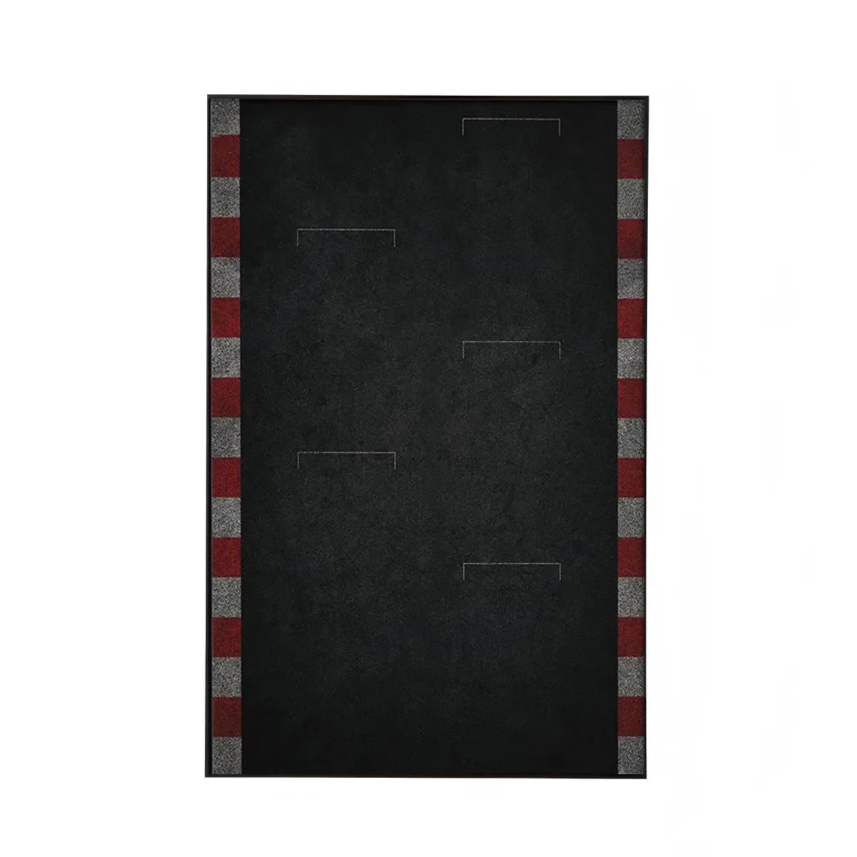 Wall Display Frame for LEGO® Speed Champions F1 | 5-Car | Track Version - View 4 - brkox