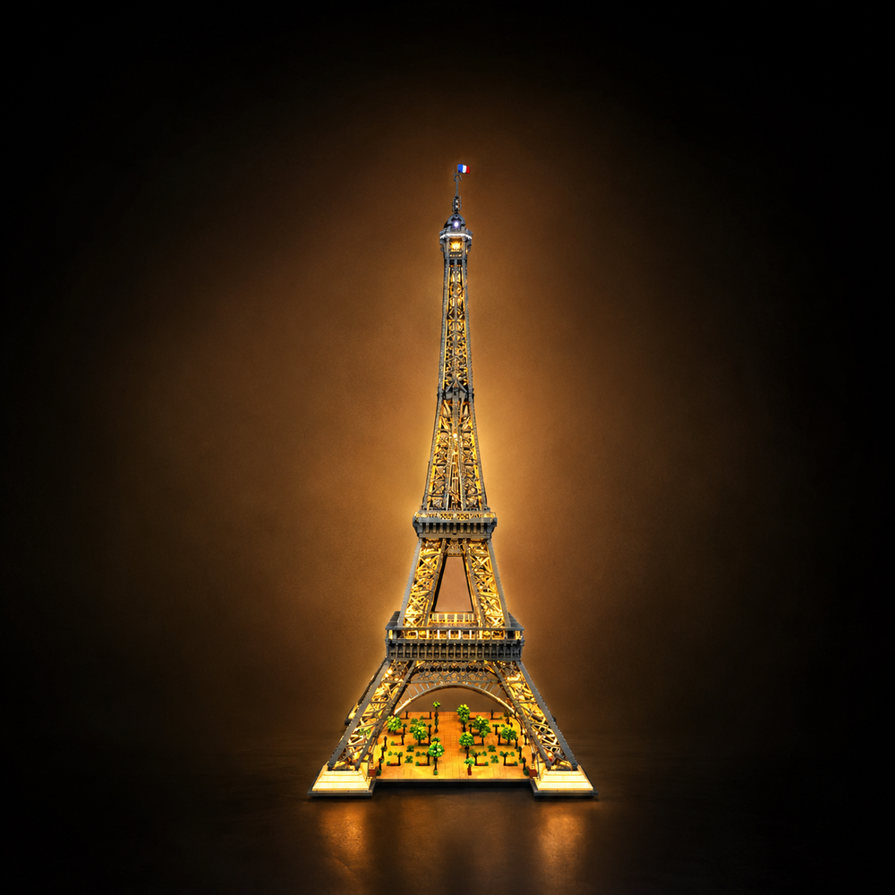 LED Light Kit for LEGO® Icons Eiffel Tower 10307 - brkox