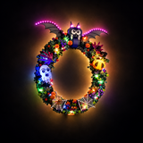 Light Kit Compatible with LEGO® Halloween Wreath Set 40825