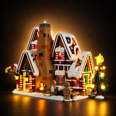 Light Kit Compatible with LEGO® Gingerbread House Set 10267