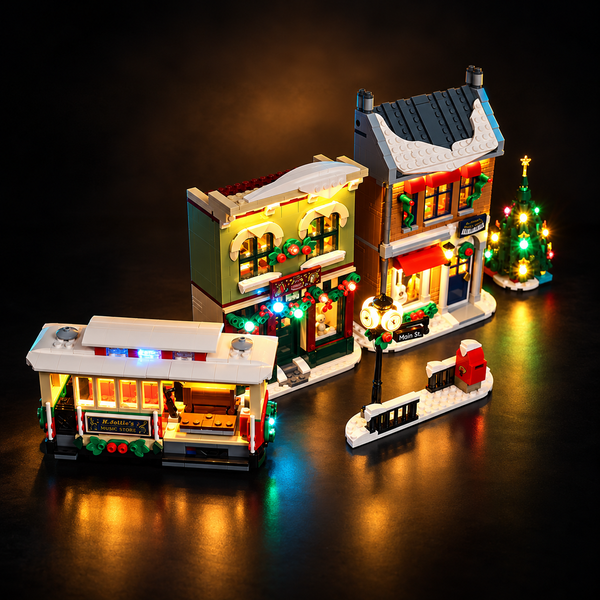 Light Kit Compatible with LEGO® Holiday Main Street Set 10308