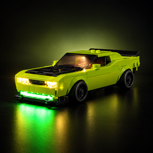 Light Kit Compatible with LEGO® Dodge Challenger SRT Hellcat Set 77237