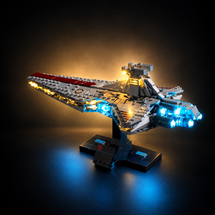 Light Kit Compatible with LEGO® Venator-Class Attack Cruiser Set 75441