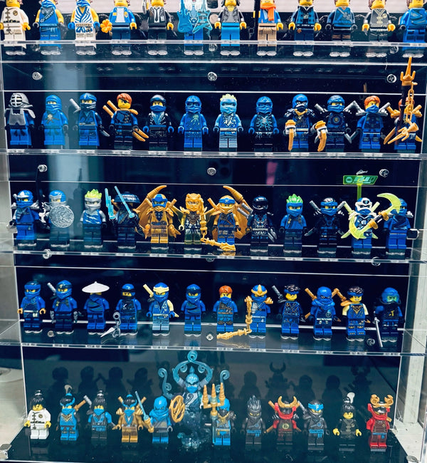 60 LEGO® Minifigures Wall Display Case