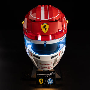 Light Kit For LEGO® Scuderia Ferrari HP Charles Leclerc Helmet #43014