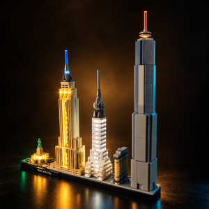 Light Kit Compatible with LEGO® New York City Set 21028