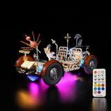Light Kit Compatible with LEGO® NASA Apollo Lunar Roving Vehicle - LRV Set 42182