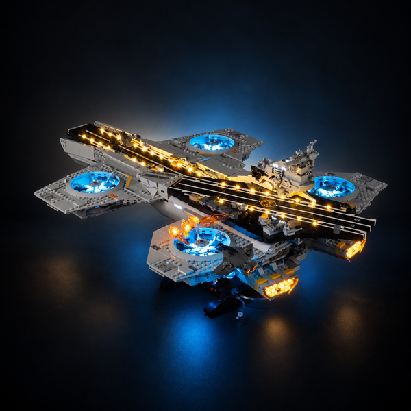 Light Kit Compatible with LEGO® S.H.I.E.L.D. Helicarrier Set 76354