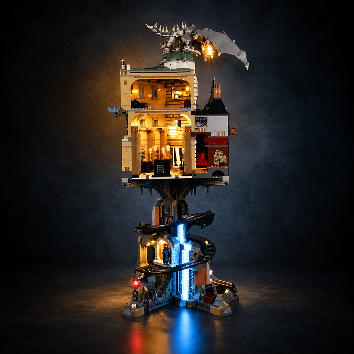 Light Kit Compatible with LEGO® Gringotts™ Wizarding Bank Collectors' Edition Set 76417