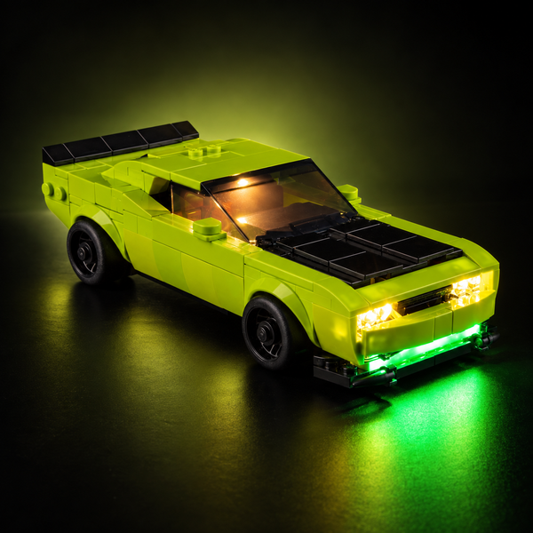 Light Kit Compatible with LEGO® Dodge Challenger SRT Hellcat Set 77237
