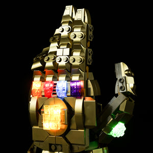 Light Kit Compatible with LEGO® Infinity Gauntlet Set 76191