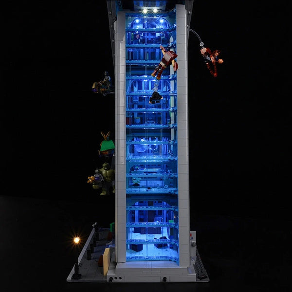 Light Kit Compatible with LEGO® Marvel Avengers™ Tower Set 76269