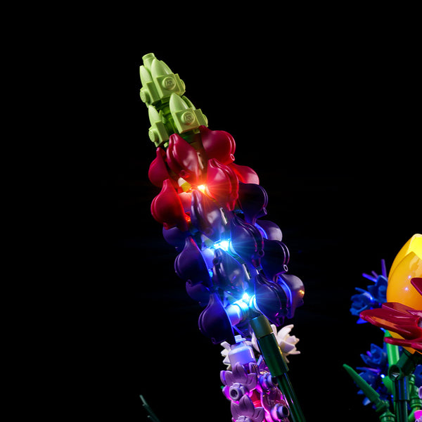 Light Kit For LEGO® Wildflower Bouquet #10313 - View 6 - brkox