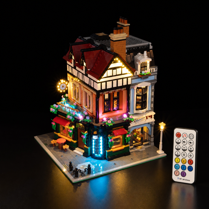 Light Kit Compatible with LEGO® Tudor Corner Set 10350