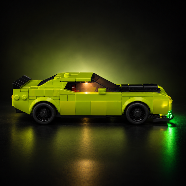 Light Kit Compatible with LEGO® Dodge Challenger SRT Hellcat Set 77237