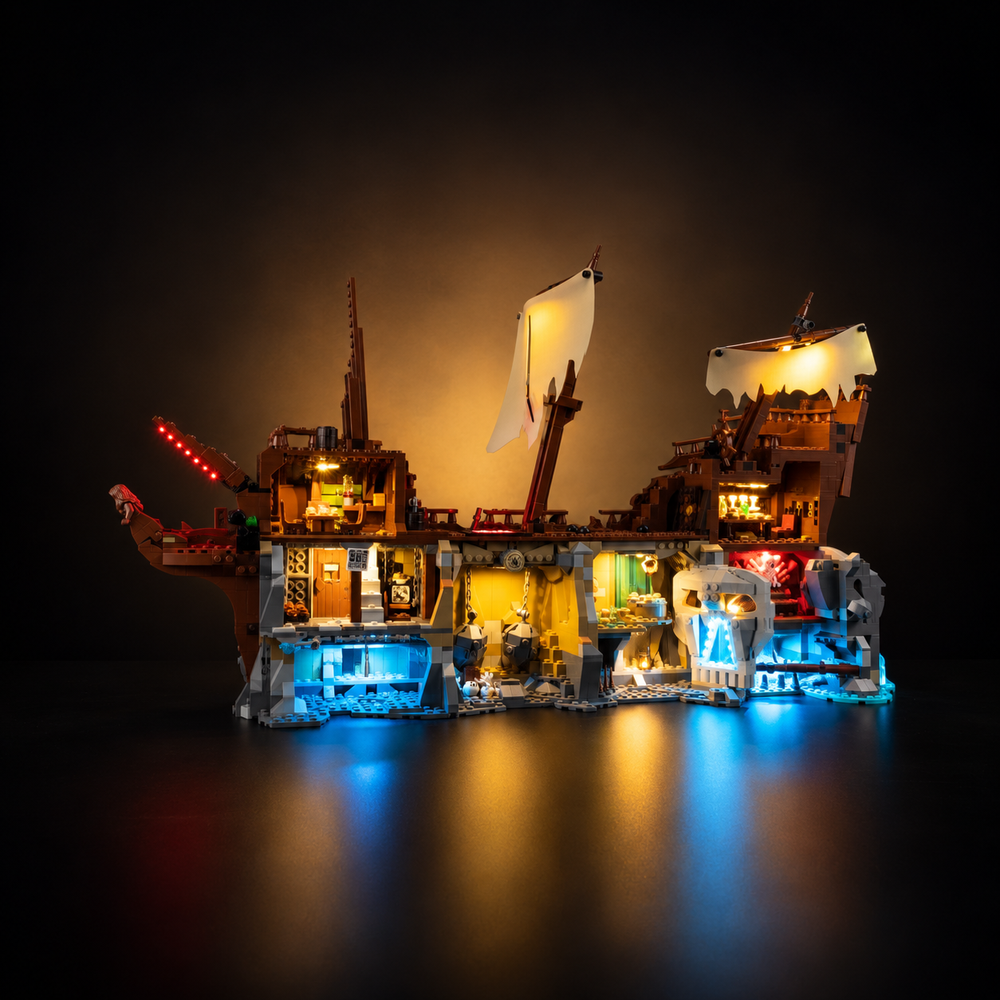 Light Kit Compatible with LEGO® The Goonies Set 21363