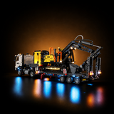 Light Kit Compatible with LEGO® Volvo FMX & EC230 Excavator Set 42175