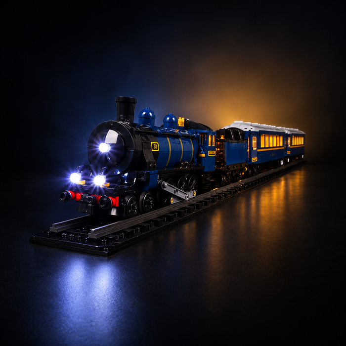 Light Kit Compatible with LEGO® The Orient Express Train Set 21344