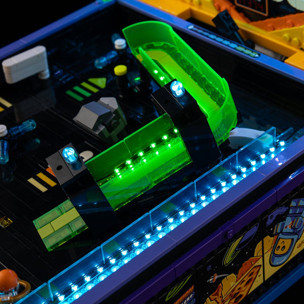 Light Kit For LEGO® Arcade Pinball Machine #11374 - View 7 - brkox