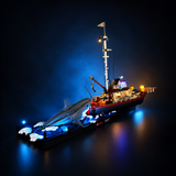 Light Kit Compatible with LEGO® Jaws Set 21350