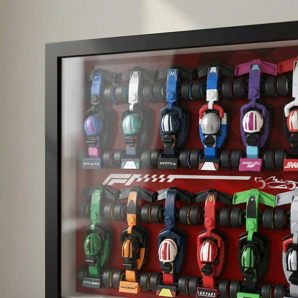 Acrylic Display Case for LEGO® F1® Race Cars 71049
