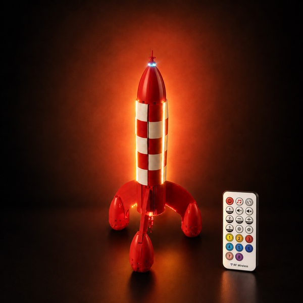 Light Kit Compatible with LEGO® Tintin Moon Rocket Set 21367