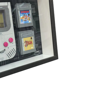 Wall-Mount Display Frame for LEGO® Game Boy Console & Cartridges 72046