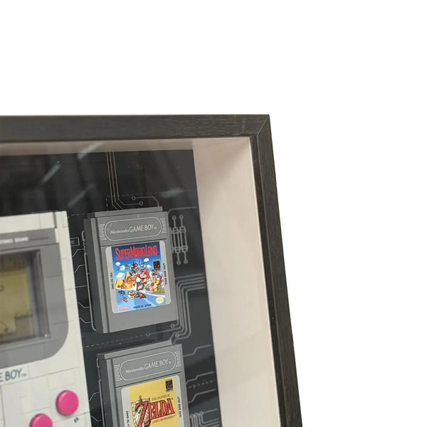 Wall-Mount Display Frame for LEGO® Game Boy Console & Cartridges 72046