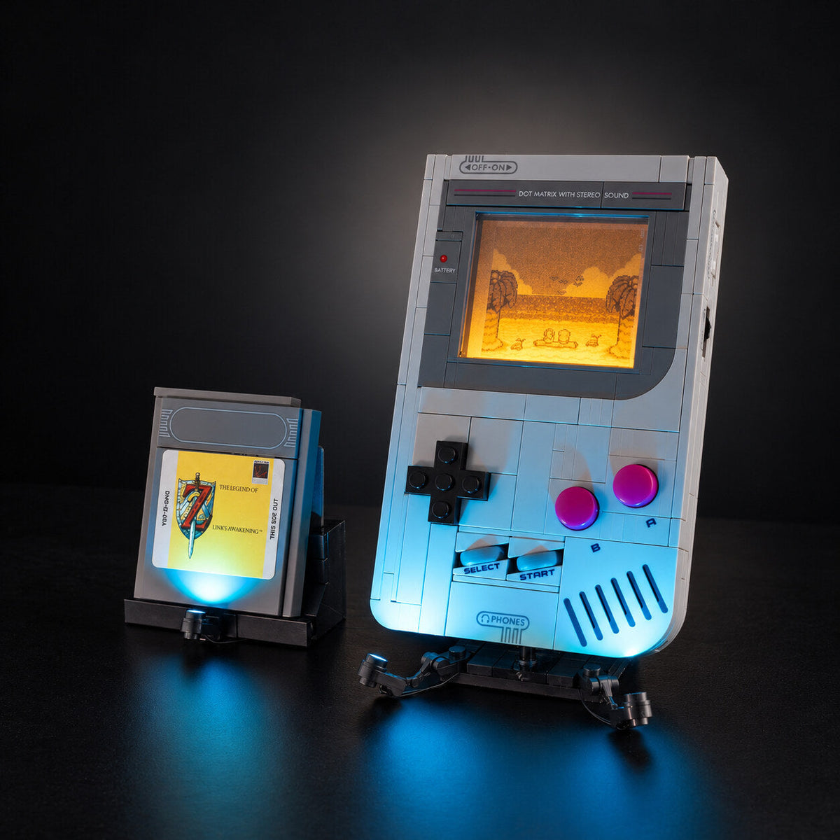 LEGO® Game Boy™ Set 72046 LED Light Kit - Lit