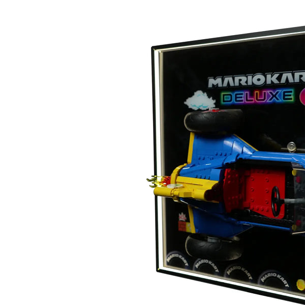 Wall Display Frame for LEGO® Super Mario™ Mario Kart™ – Mario & Standard Kart 72037 | Luigi & Mach 8 72050