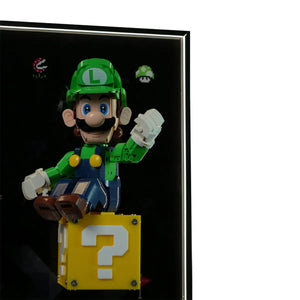 Wall Display Frame for LEGO® Super Mario™ Mario Kart™ – Mario & Standard Kart 72037 | Luigi & Mach 8 72050