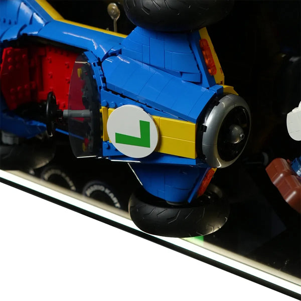 Wall Display Frame for LEGO® Super Mario™ Mario Kart™ – Mario & Standard Kart 72037 | Luigi & Mach 8 72050
