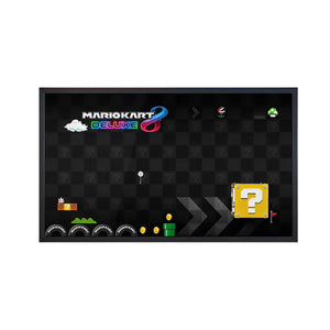 Wall Display Frame for LEGO® Super Mario™ Mario Kart™ – Mario & Standard Kart 72037 | Luigi & Mach 8 72050