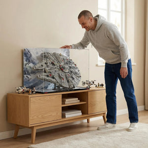 Acrylic Display Case Compatible with LEGO® Star Wars™ Millennium Falcon 75192