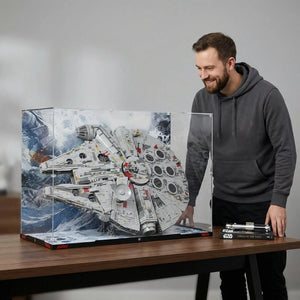 Acrylic Display Case Compatible with LEGO® Star Wars™ Millennium Falcon 75192