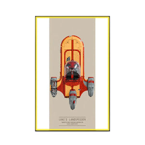 Premium Frame for LEGO® Star Wars Luke Skywalker’s Speeder 75341