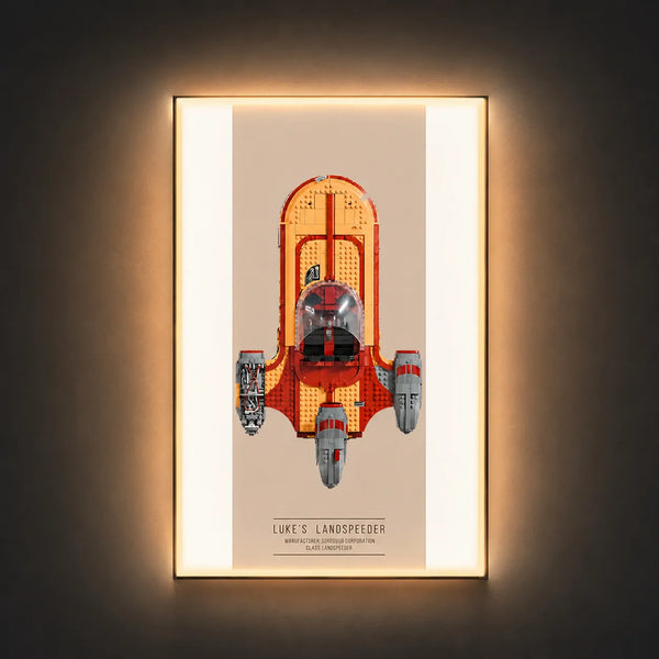 Premium Frame for LEGO® Star Wars Luke Skywalker’s Speeder 75341