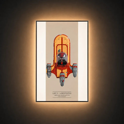 Premium Frame for LEGO® Star Wars Luke Skywalker’s Speeder 75341