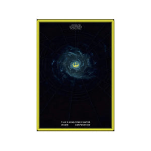 Wall Display Frame Compatible with LEGO® Star Wars™ X-Wing Starfighter™ 75355