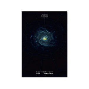 Wall Display Frame Compatible with LEGO® Star Wars™ X-Wing Starfighter™ 75355