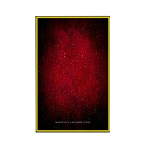 Wall Display Frame for LEGO® Star Wars™ X-Wing Starfighter™ 75355 |Crimson Nebula