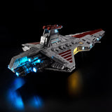 LEGO Venator-Class Republic Attack Cruiser 75367 LED light kit view 4
