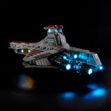 LEGO Venator-Class Republic Attack Cruiser 75367 LED light kit view 6